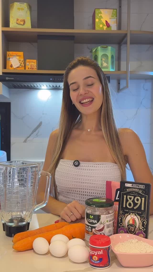 Bolo preparado na La Cozinha
